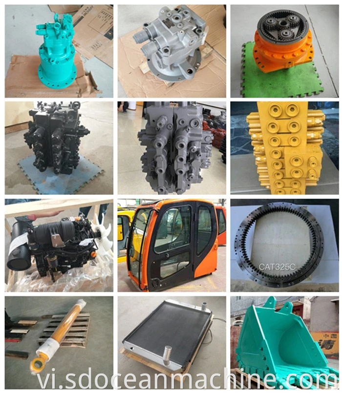 excavator hydraulic parts